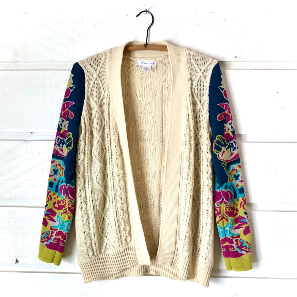 Colorful Patterned Women's Sweater